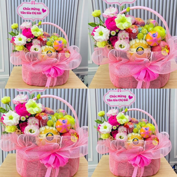 lẵng hoa quả Điện Biên